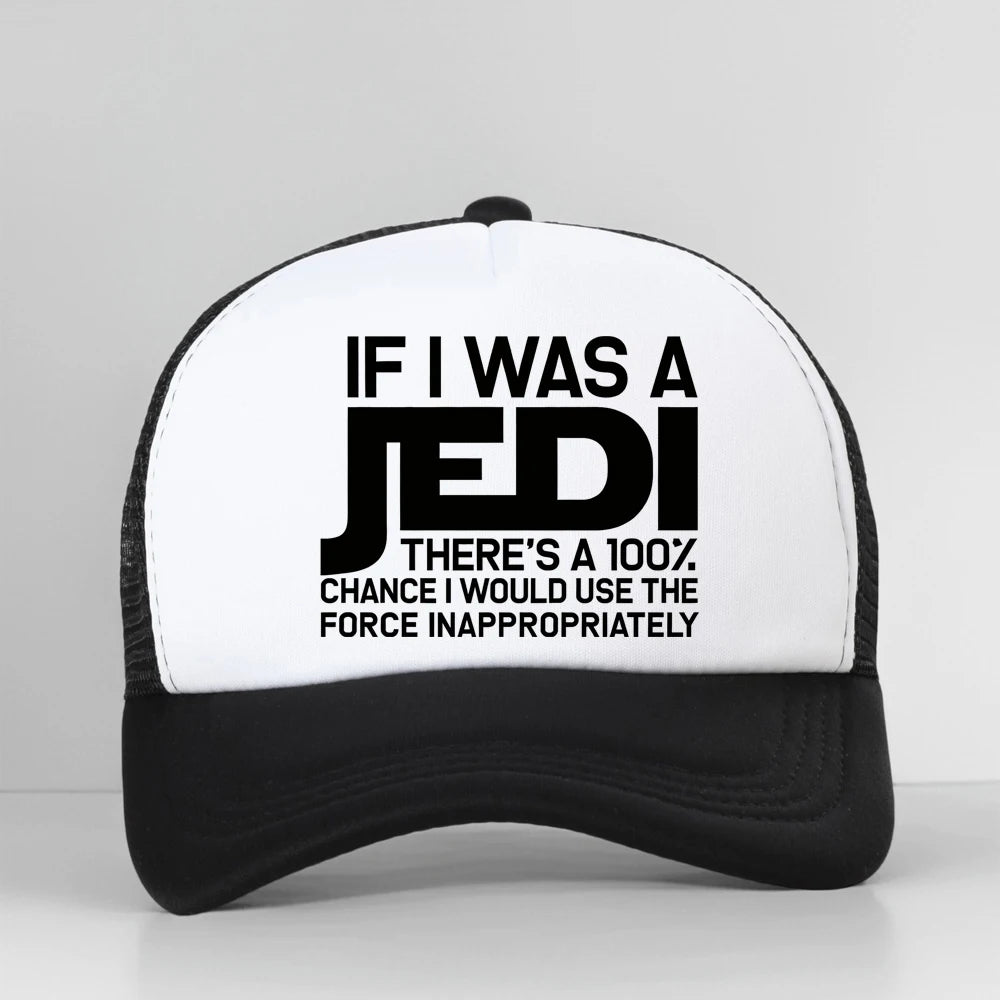If I Was A Jedi Sarcastic Adult Humor Gift Baseball Cap