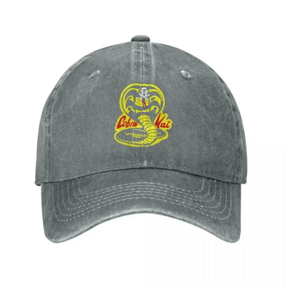 Hip Hop Baseball Cap Adjustable Hat Cobra Kai The Karate Kid