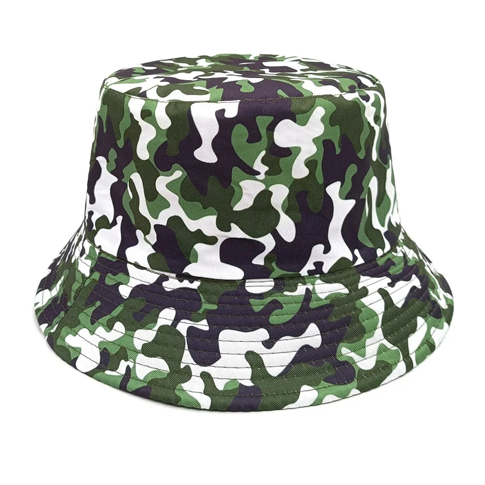 New Fashion Camouflage Bucket Hats Mountaineering Fisherman Hat