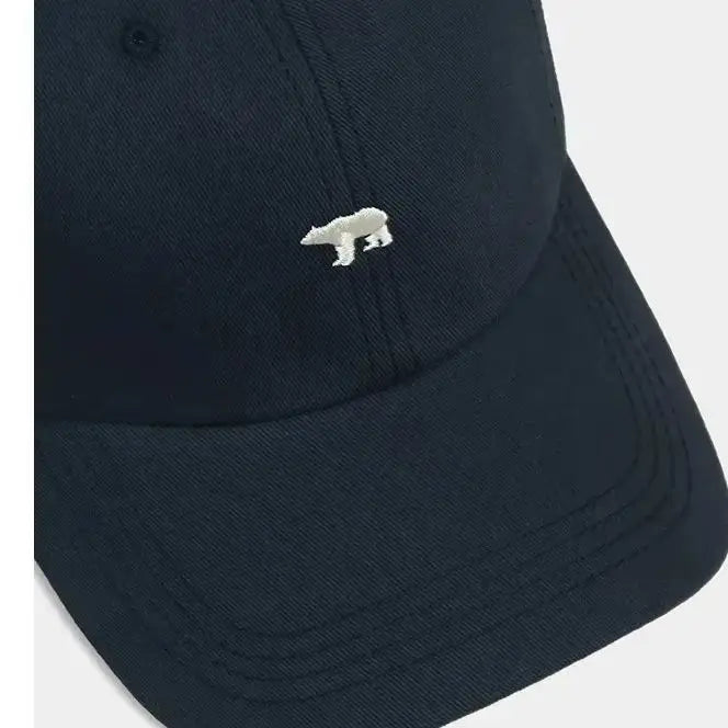 Polar Bear Embroidery Sun Hat Cotton Baseball Cap