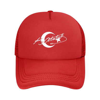 Turkey Flag Ataturk Signature Casquette Baseball Caps