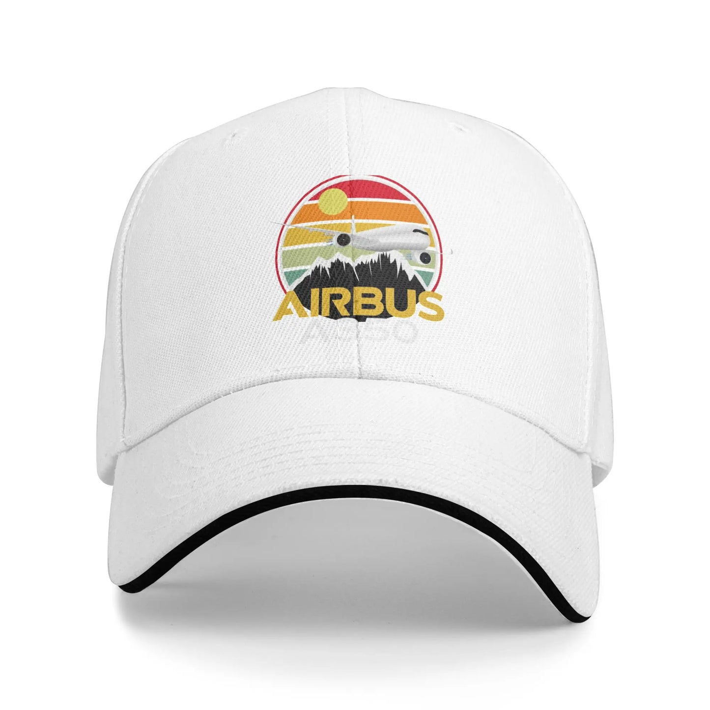 Airbus A350 Sunset Pilot Casual Baseball Cap