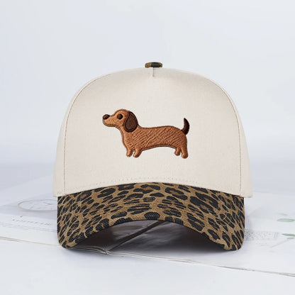 Dachshund Embroidered Baseball Cap