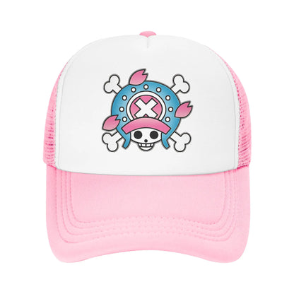 Trafalgar D Law One-Pieces Flag Mesh Baseball Cap