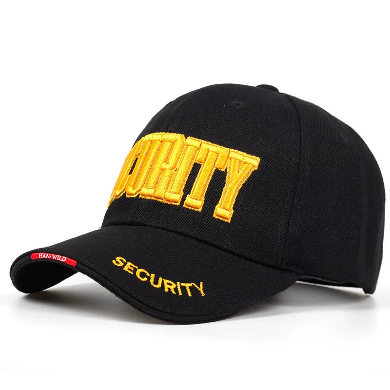 Army Cap Male Letter Embroidered Black Baseball Caps Men