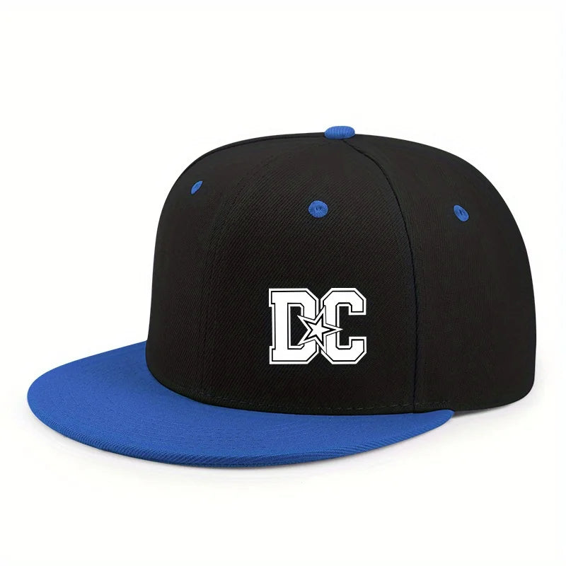 Unisex Letter Print Hip-hop Snapback Cap