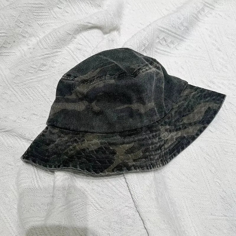 Japanese Tooling Camouflage Outdoor Mountaineering Sun Protection Bucket Hat