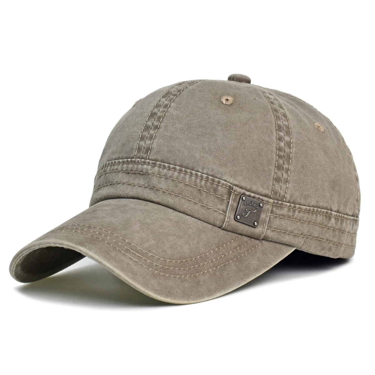 Four Seasons Washed Cotton Baseball Cap Men Women