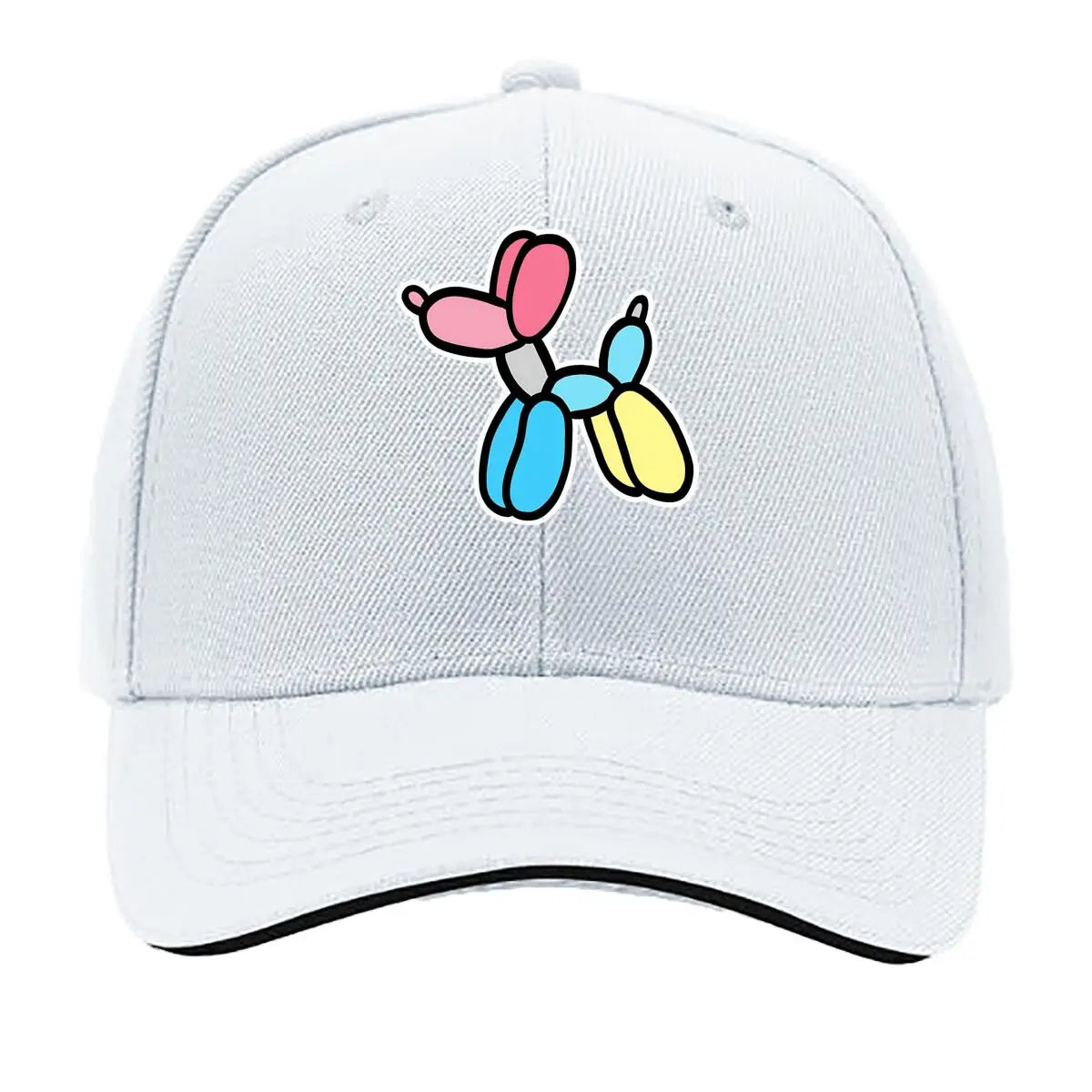 Balloon Dog Pop Art Print Sandwich Baseball Cap