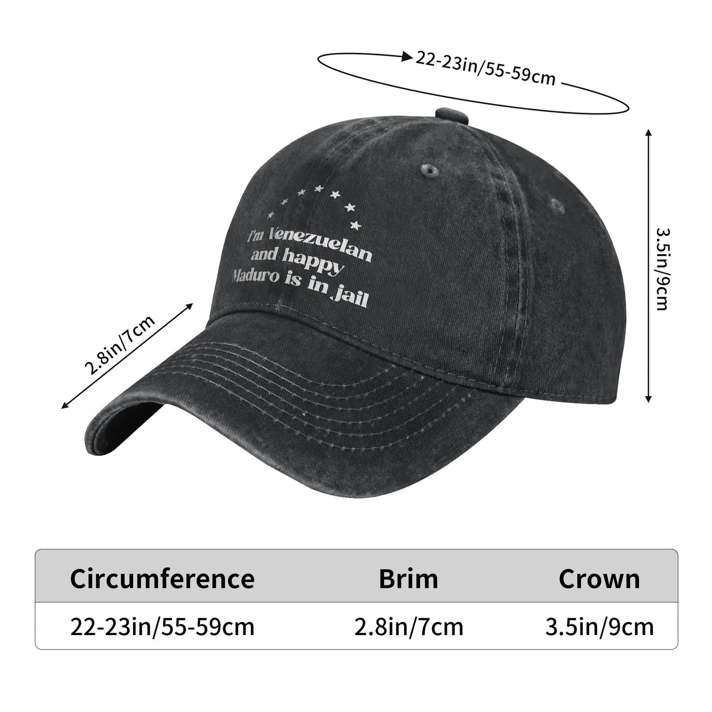 Venezuelan Maduro Sun Baseball Cap