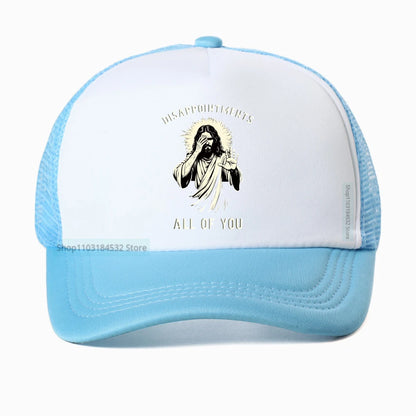 Disappointments All of You Funny Jesus Christian Faith Meme Baseball Cap