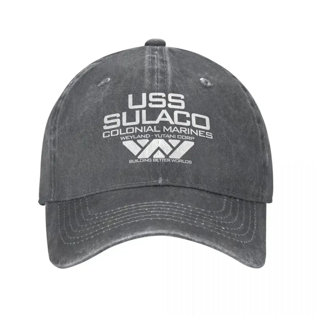 Vintage Jeans USCSS Nostromo Alien Sulaco Colonial Marines Aliens Baseball Cap For Men Women