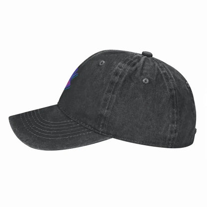 Porygon - Vaporwave - Dark Gray Cowboy Hat Baseball Hat