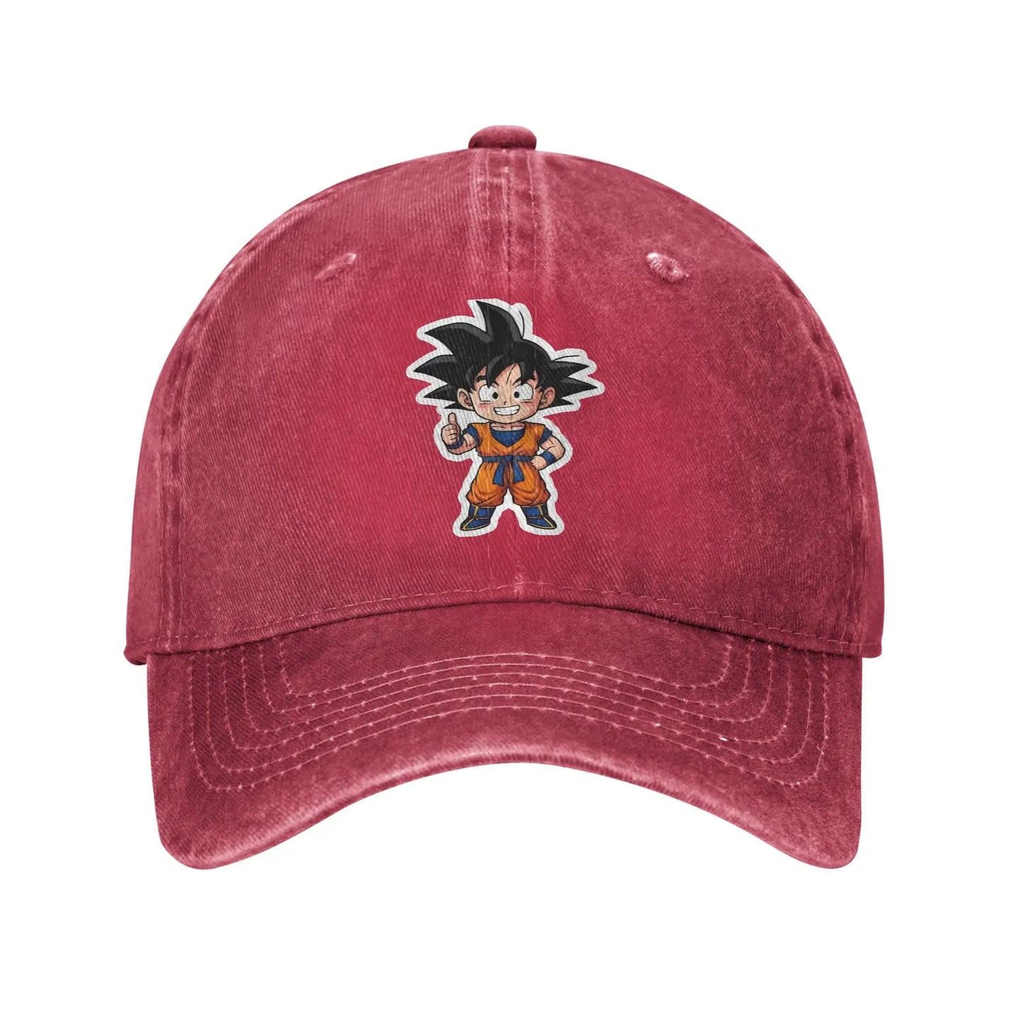 Anime Dragon Ball Song Goku Washed Baseball Cap