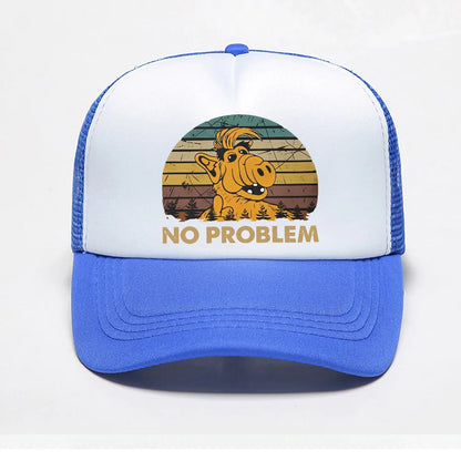 No Problem Hipster Hat ALF The Animated Series Men Baseball Cap