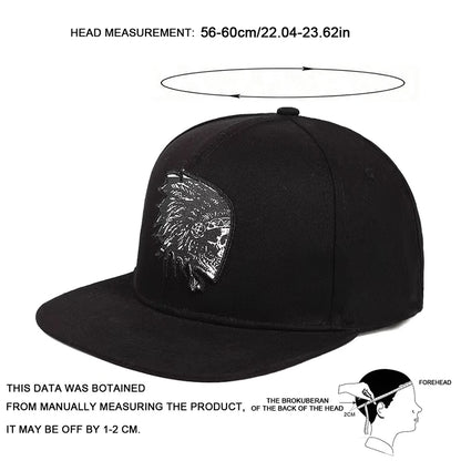Unisex Saiyan Embroidery Hip-hop Hats Snapback Cap