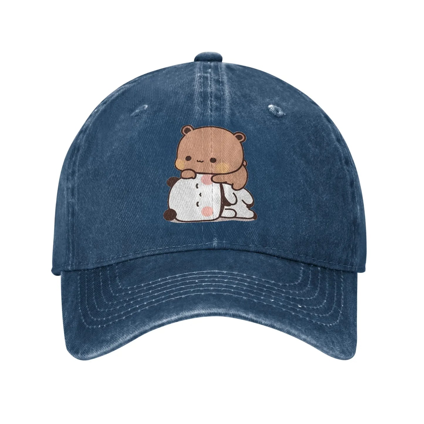 New Cute Dudu Is Laying On The Sleeping Bubu Casual Baseball Cap
