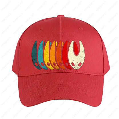 Vintage Hornet Silksong Hollow Knight Vintage Stripes Cap Baseball Caps