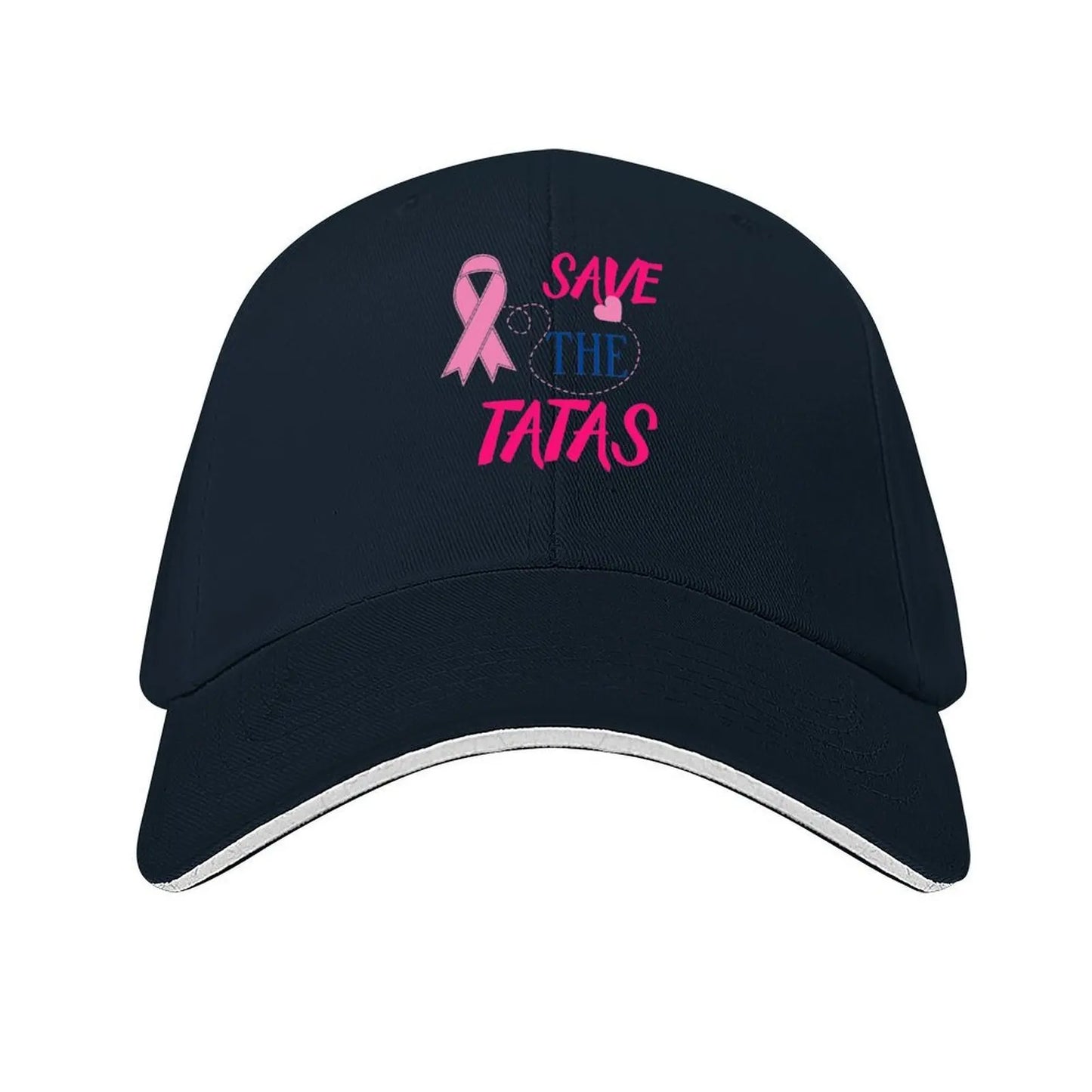 Save The Tatas Shirt Baseball Cap Luxury Men Women