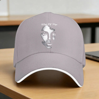 Summer King of Pop M-Michael J-Jackson Baseball Cap