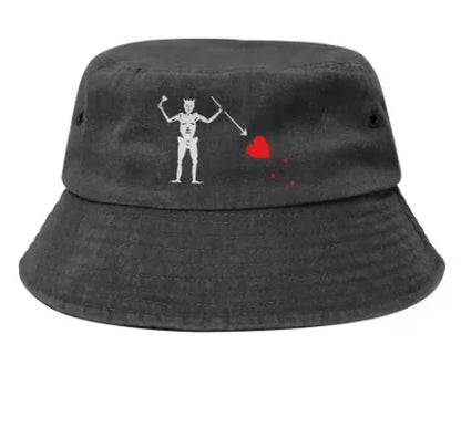 Fashion Printed Bucket Hat Non-Elastic Windproof Bucket