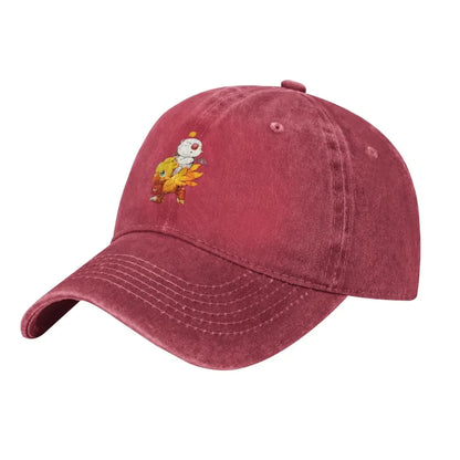 Chocobo Moogle Final Fantasy Fashion Baseball Cap