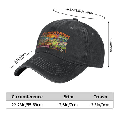 Ghoul Summer Monster Waves Creep Cap Baseball Cap