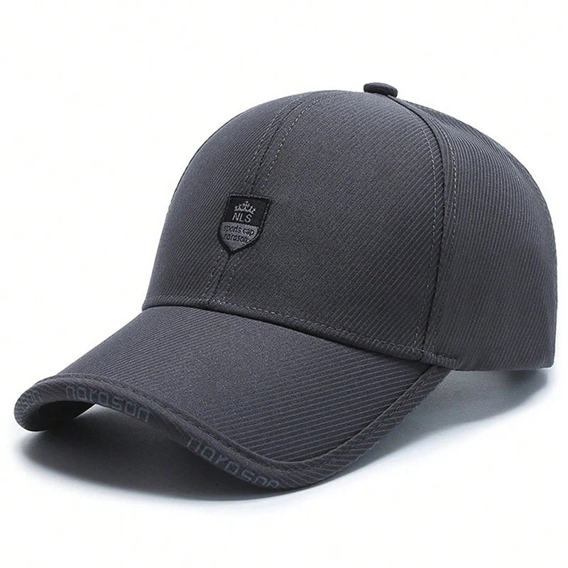 Unisex NLS Letter Crown Label Baseball Caps Spring Autumn