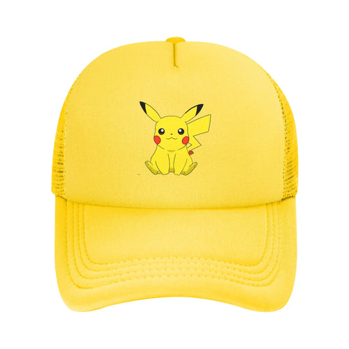 Pikachu Pokemoned Anime Trucker Hat Baseball Caps