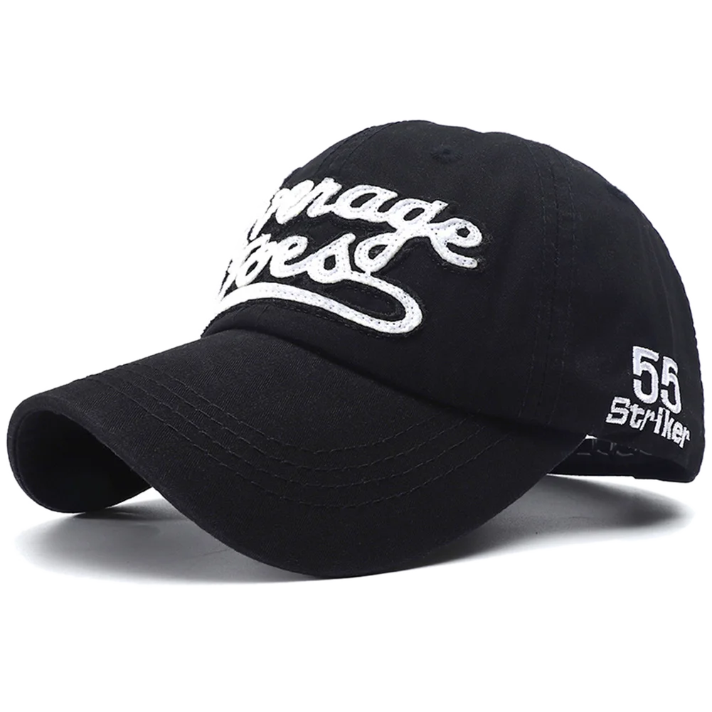 Letter Embroidered Cotton Baseball Cap
