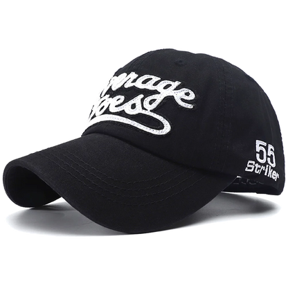 Letter Embroidered Cotton Baseball Cap