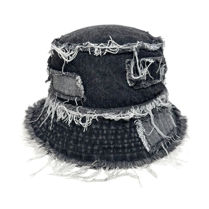 New Autumn Washed Denim Bucket Hat