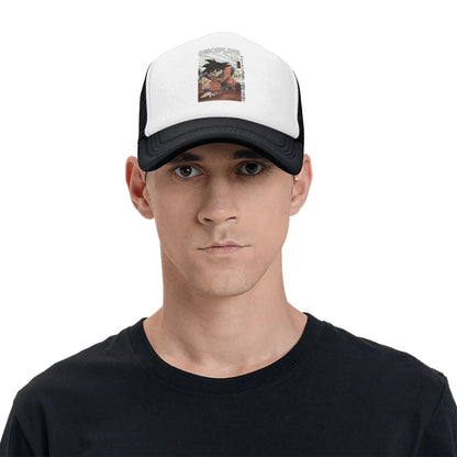 Adult Dragon Ball Trucker Caps Fashion Mesh Baseball Caps