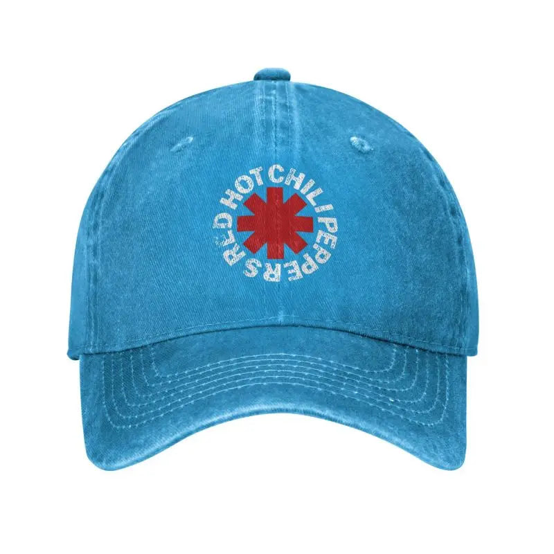 Red Hot Chili Peppers Print Baseball Caps