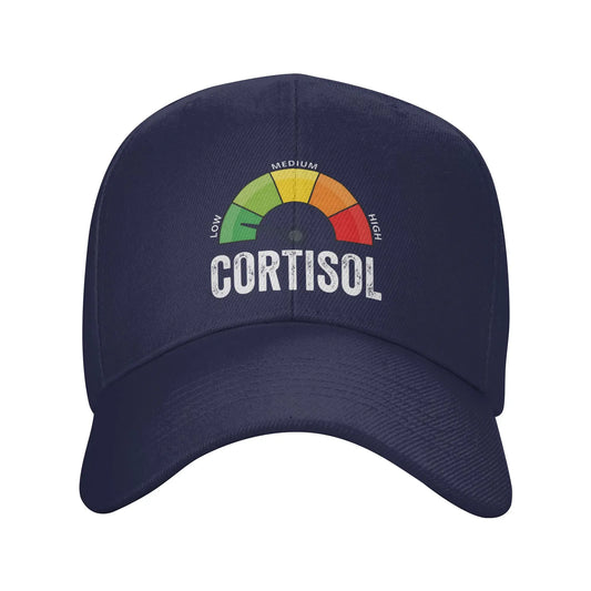 Low Cortisol Levels V Hats Stylish Baseball Cap