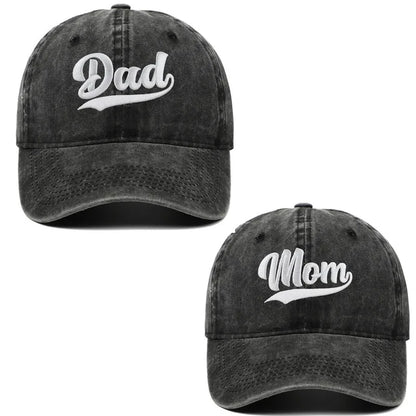 Fashion DAD MOM Embroidery Baseball Caps