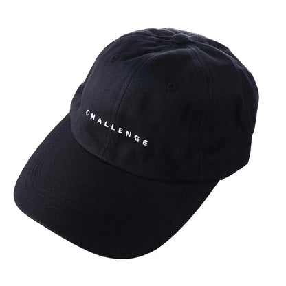 Adjustable Hip Hop Korean Girls Boys Outdoor Women CHALLENGE Hat Baseball Cap