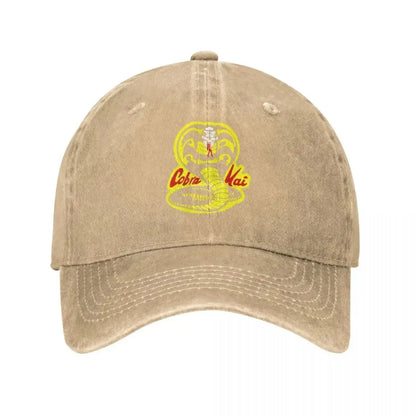 Hip Hop Baseball Cap Adjustable Hat Cobra Kai The Karate Kid
