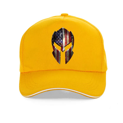 Spartan Molon Labe Sparta hat Cartoons Print Baseball Cap