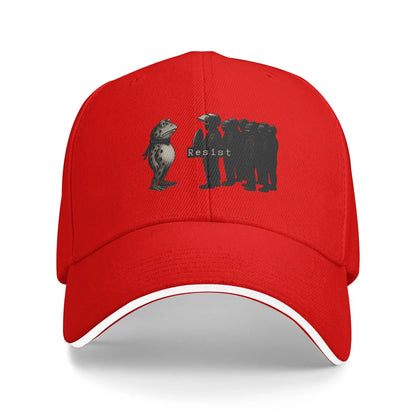 Portland Frog Resist Baseball Cap  Unisex Men Print Hip Hop
