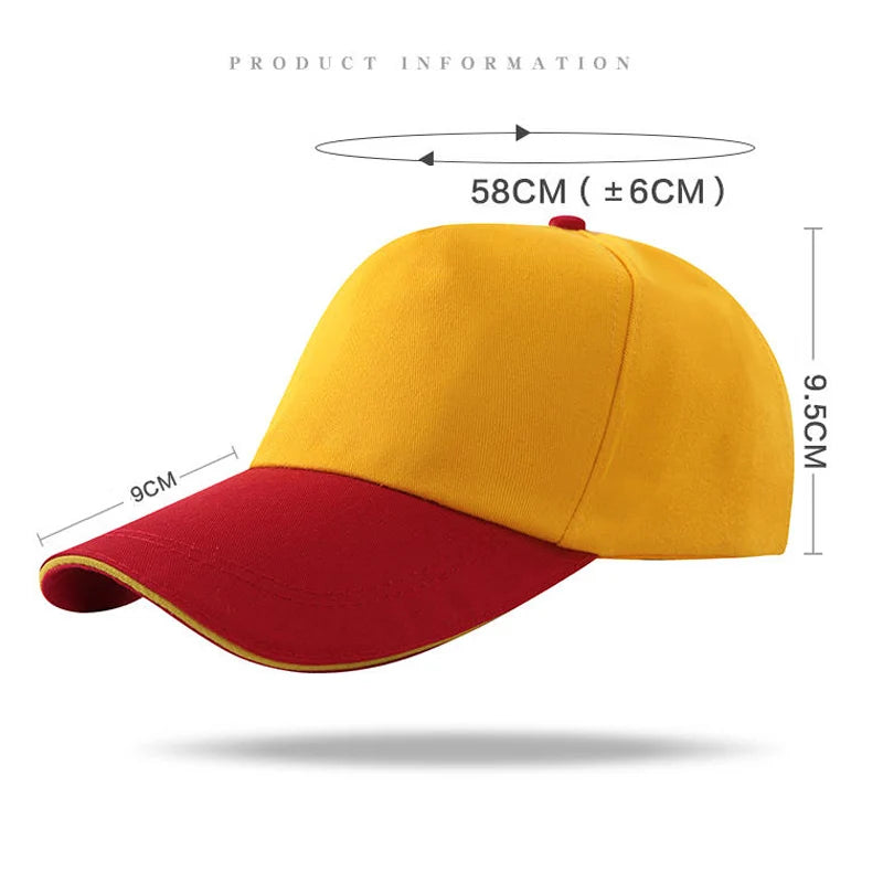 DJ Your Name Custom Print Color Matching Baseball Cap