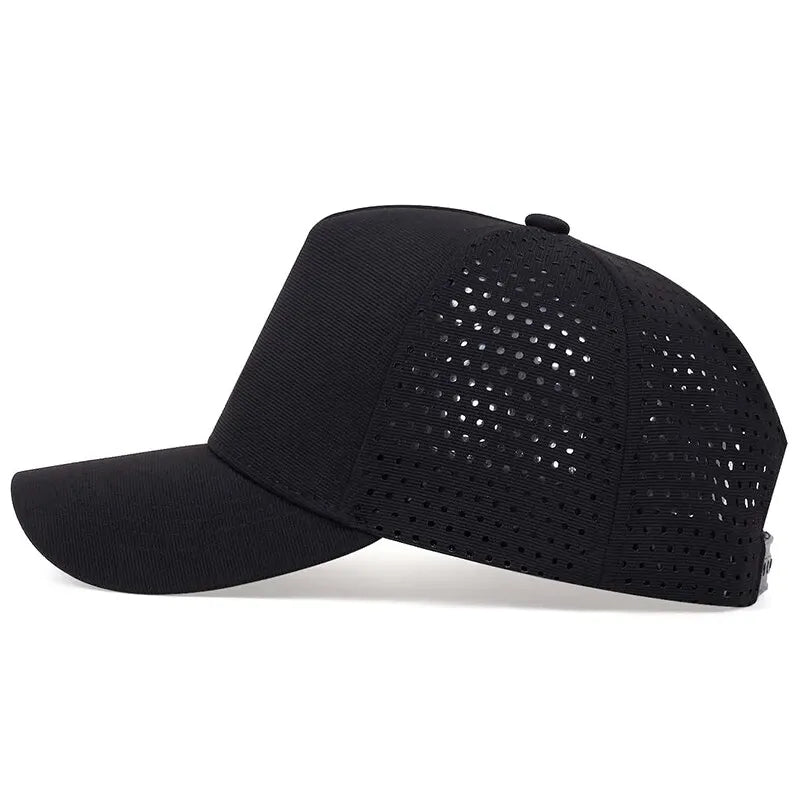 Unisex Solid Color Breathable Baseball Caps Spring And Summer