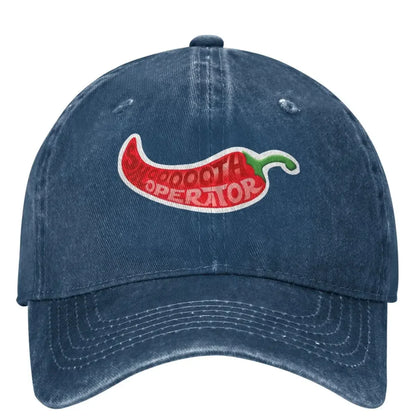 Smooth Operator- Denim Baseball Cap Carlos Sainz Running Hippie Hip Hop Hats