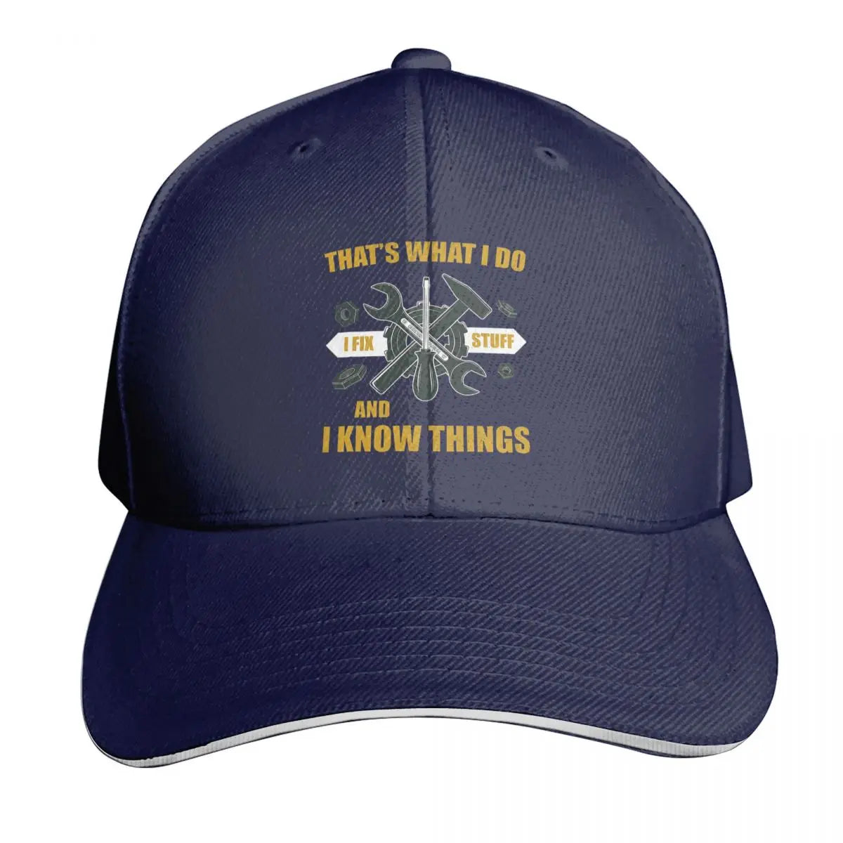 That's What I Do I Fix Stuff And I Know Things Cap Fashion Casual Baseball Caps