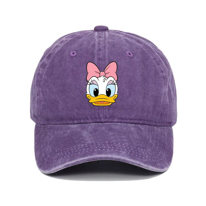 Mickey Minnie Print Baseball Cap For Men Women