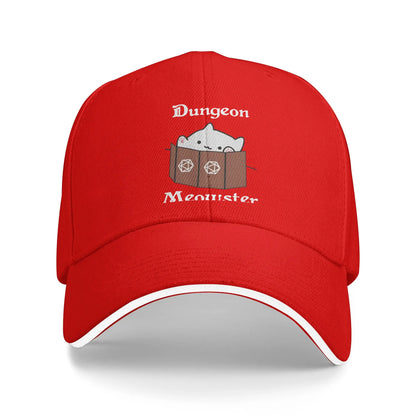 D-Dungeon Dragon DnD Master Sun Baseball Cap
