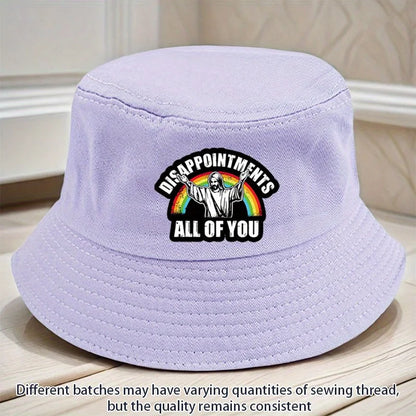 Jesus and Rainbow Pattern Fisherman's Hat