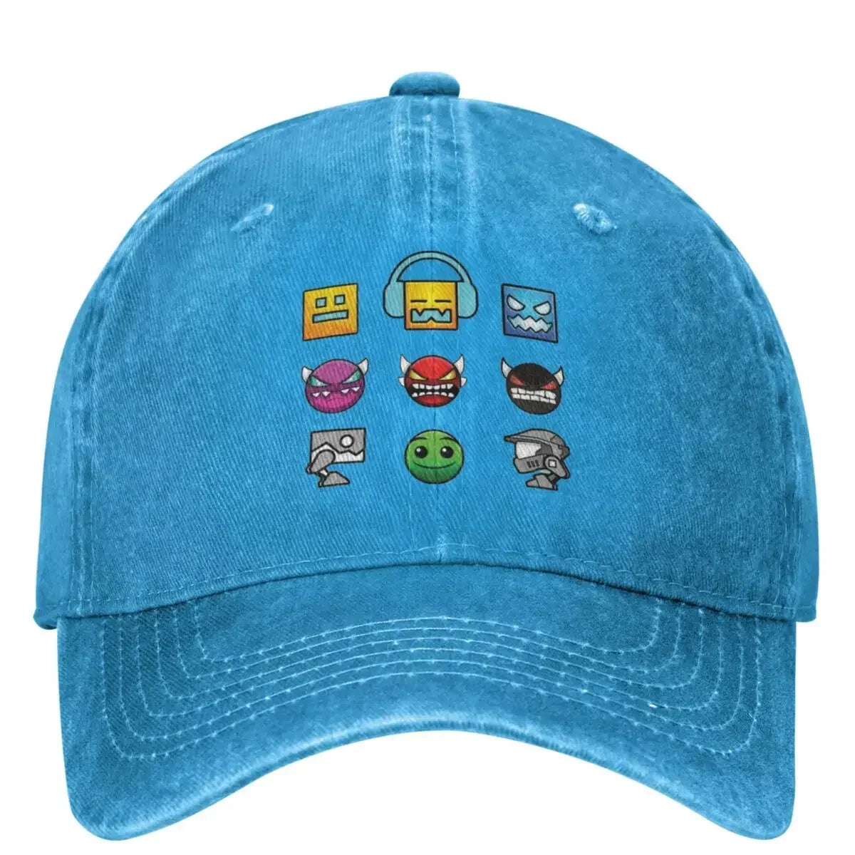 New Geometry Dash Casual Baseball Cap