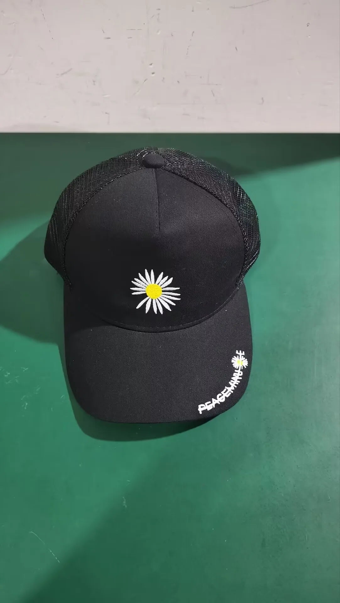 Summer Women Men Flower Embroidered Baseball Cap