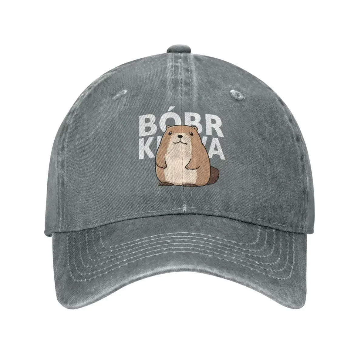 Classic Cute Poland Beaver Bober Meme Baseball Cap For Men Women Cotton Polish Bobr Kurwa Trucker Hat